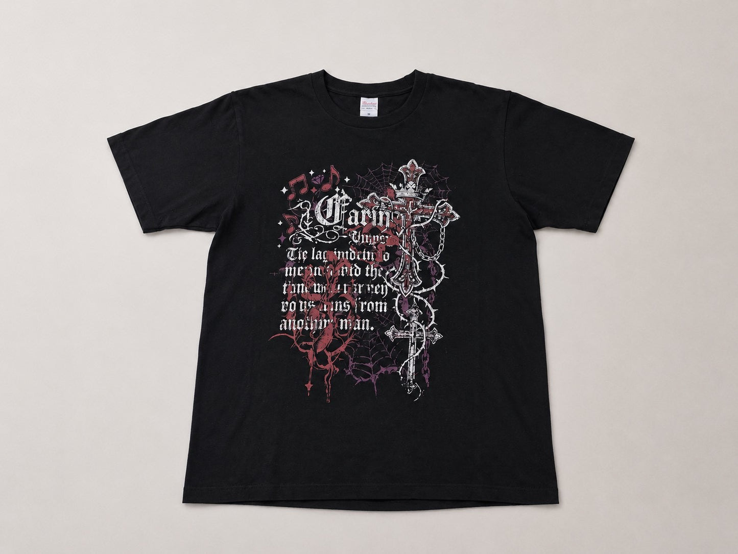 クロスプリントTシャツ