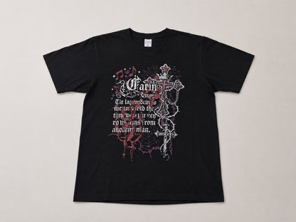 クロスプリントTシャツ