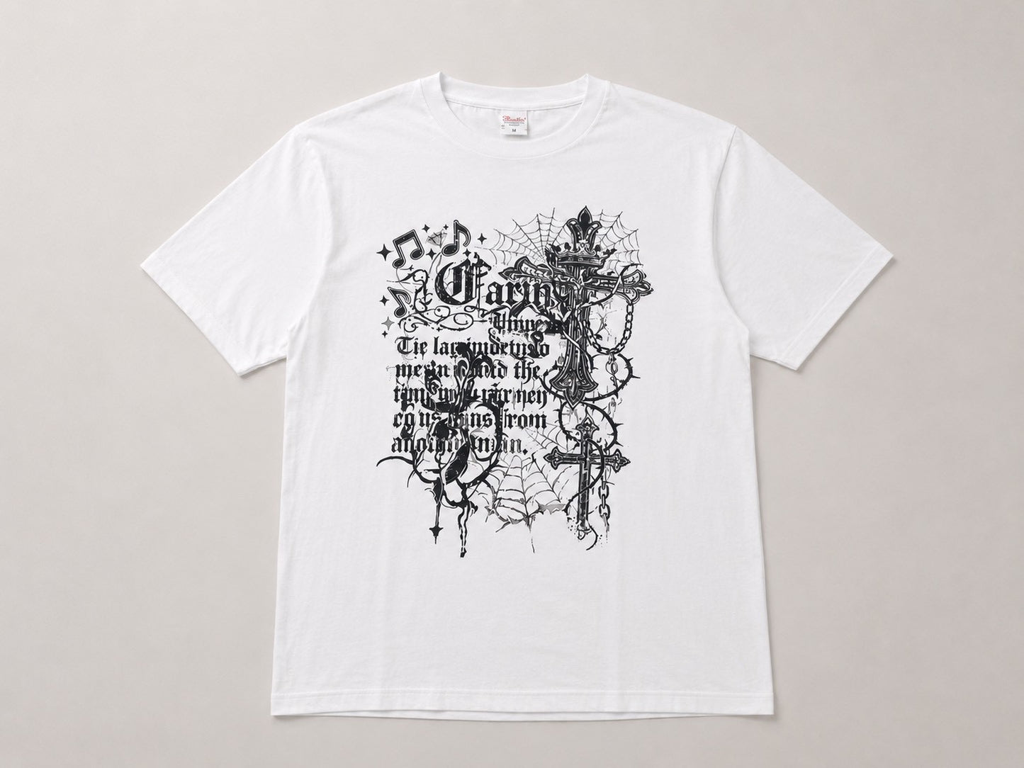 クロスプリントTシャツ