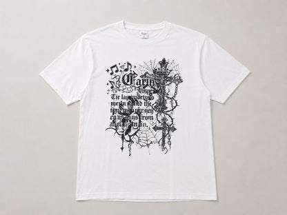 クロスプリントTシャツ
