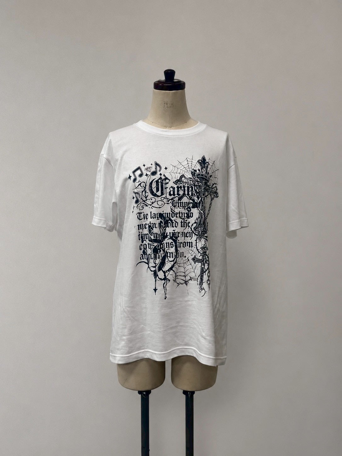 クロスプリントTシャツ