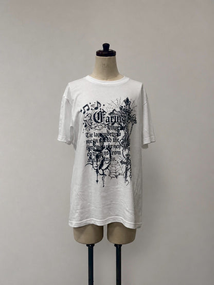 クロスプリントTシャツ